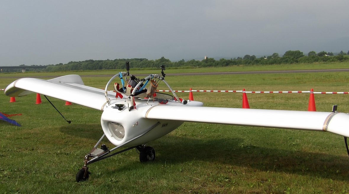 「メーヴェ」が飛んだ👏けど、「ナウシカ」じゃなかったね・・😢