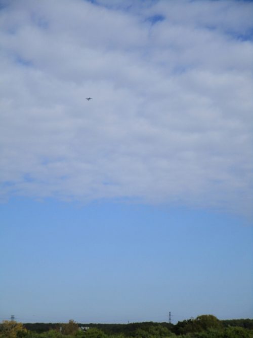 航空機の進入経路