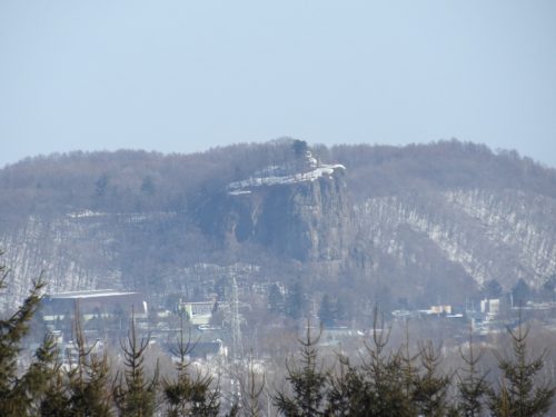 駅からの眺望 - カントリーサイン！？