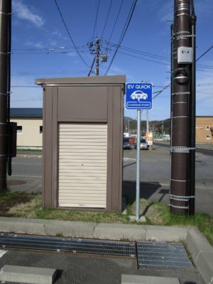 🚙急速充電器も設置しています