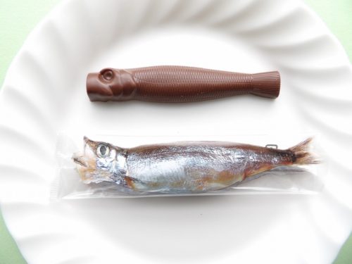 ししゃも🐟チョコの販売状況、小分けとその正体3
