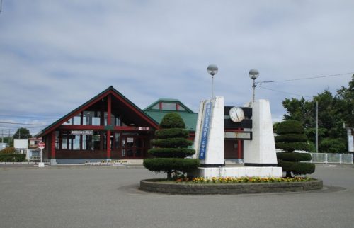 JR日高線の終着駅1