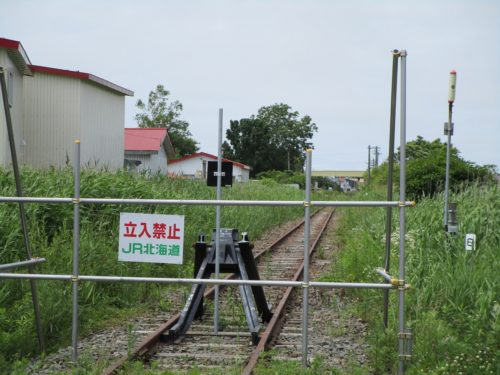 JR日高線の終着駅2