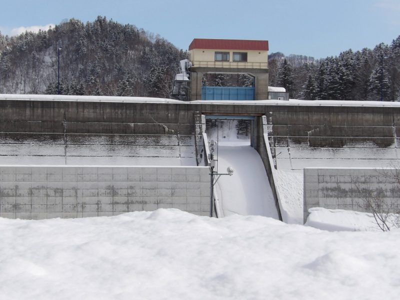 ダムカード&冬の有明ダム/📷2022.3 ②