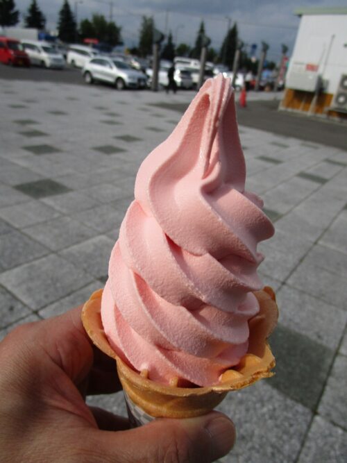 スイカ🍦ソフトクリーム2